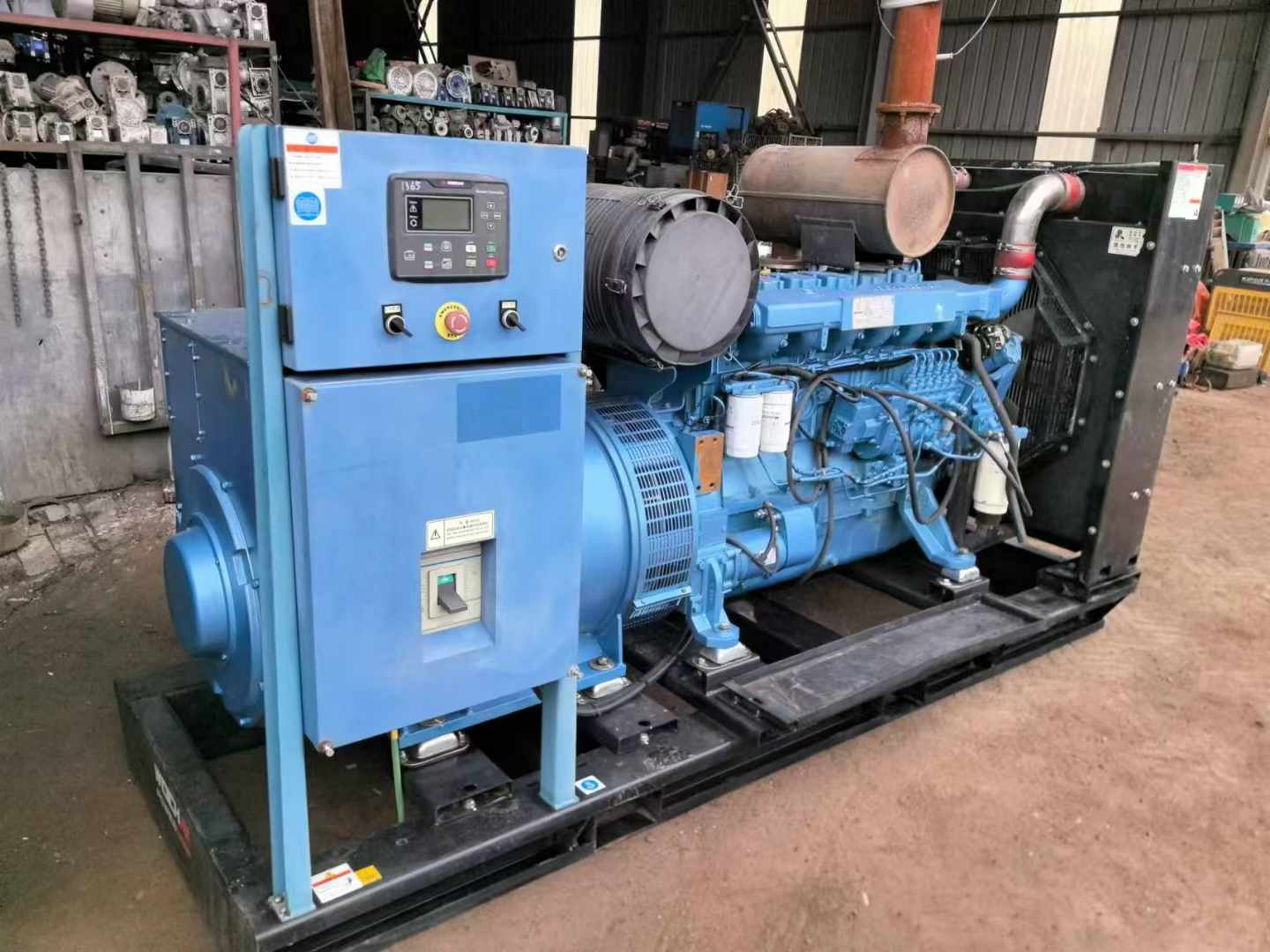 普兰500kW 柴油发电机组可带动设备功率的计算公式是什么？