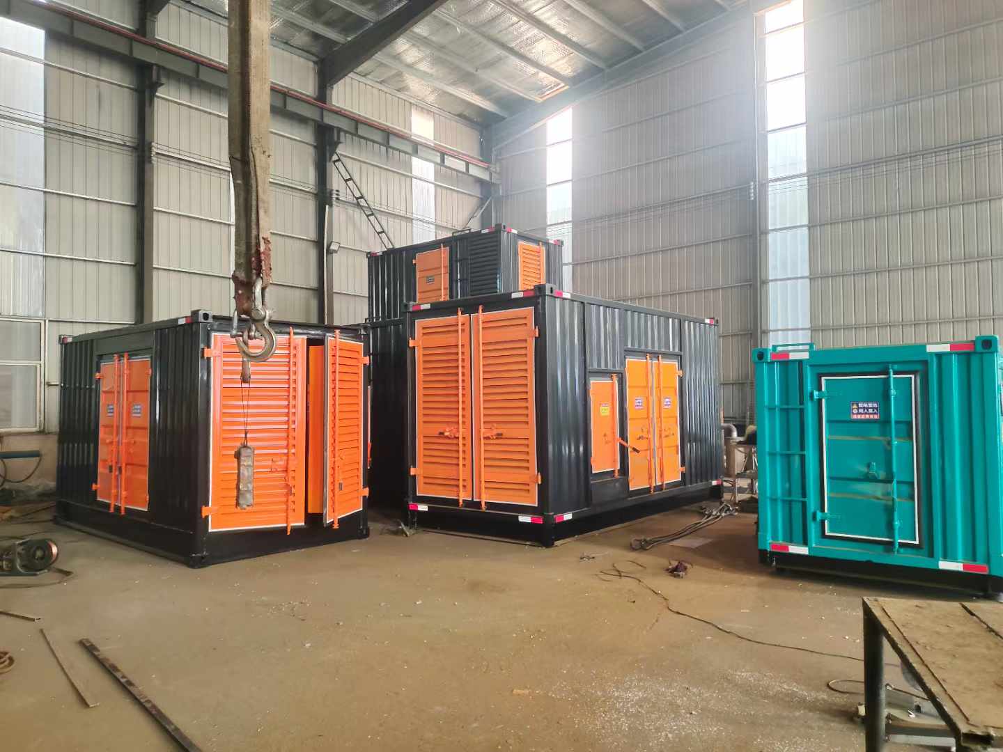 普兰500kw柴油发电机组可以带动多少功率设备？